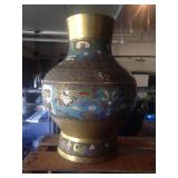Cloisonnaise Vase