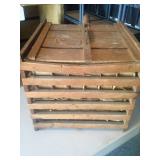Antique Egg Crate