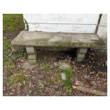 Concrete Outdoor Bench