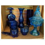 Cobalt Blue Glassware
