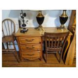 Henry Desk, Highchair, Wooden Chair