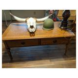 Coffee Table with Skull