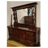 Her Bedroom Dresser with Mirror