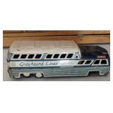 Toy Grey Hound Bus, Tin, Lithograph