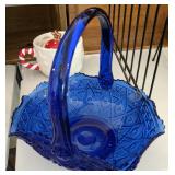 Cobalt Blue Basket