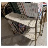 Vintage Metal Fold Out Shelf