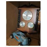 Barometer and Marx Metal Car