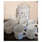 Grog Mugs and Biscuit Jar