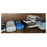 Model Cars and Greyhound Bus