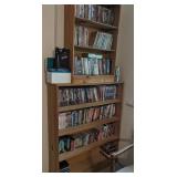 Lots of DVDs and CDs