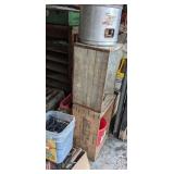 Old Crates, Cooler, Bungie Cords, Tools and Etc.