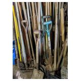 Lots of Garden Tools