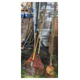 Rakes and Light Bulb Changer