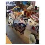 Misc Items, Desk Lamp, Vintage Foot Stools