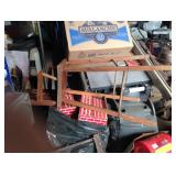 Table Saw, Highchair and Building Blocks
