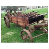 Manure Spreader with scrap Iron