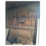 Tools and Tractor seat