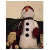 3" Cloth Snowman