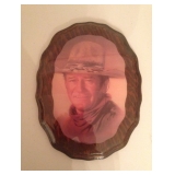 John Wayne on Plaque