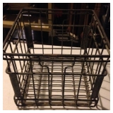 Metal Milk Crate