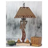Southwest lamp and decor