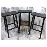 Wood bar stools