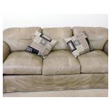 Leather sofa