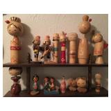 We have lots of Rare Kokeshi Dolls signed from Japan