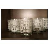 Vintage set of Neiman Marcus Cocktail Glasses  