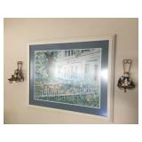 SIGNED PRINT "FOURTH OF JULY" BY DAVID COOLIDGE  