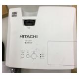 SECOND HITACHI TV PROJECTOR WITH SCREEN  