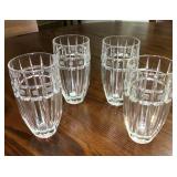 GORGEOUS SET OF WATERFORD CRYSTAL GLASSES  
