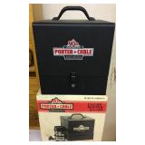 NEW IN BOX PORTER CABLE 90TH ANNIVERSARY 1-1/2 HP ROUTER & STEEL CARRY CASE