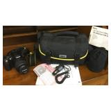 LIKE NEW NIKON DIGITAL CAMERA D-40 WITH EXTRA LENS! SANTA SAID IT WOULD BE GREAT FOR YOUR HOLIDAY PH