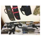 Nice Selection Of AR-10, Several AR-15s, AR-5.7x28. H&R 12ga, Taurus 44mag