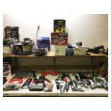 LOTS OF TOOLS AND ACCESSORIES   