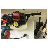 GASOLINE POWERED AUGER, INCLUDES 6, 8, AND 10" BITS  