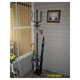 Metal Coat and Umbrella stand