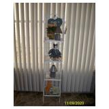 White Metal Decor Shelf