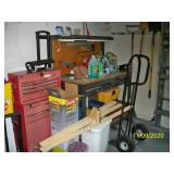 Workbench ; 2pcs. Toolbox ; Furniture Dolly.