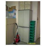 3rd Plastic storage cabinet