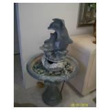 Dolphin fountain