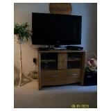 Flat screen TV , media cabinet