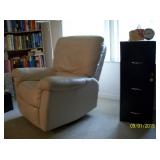 Tan Leather recliner