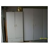2 - white cabinets