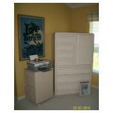 6 drawer dresser /armoire is cedar lined