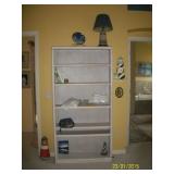 Light wood bookcase