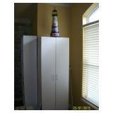 White cabinet