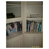 Books - built in shelves