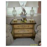 Painted bombay style chest
